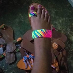 Sandal for Women earring as well